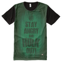 Stay Angry And Hulk Out All-Over-Print T-Shirt