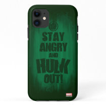 Stay Angry And Hulk Out iPhone 11 Case