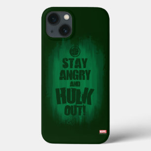 Stay Angry And Hulk Out iPhone 13 Case