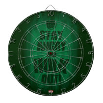 Stay Angry And Hulk Out Dart Board