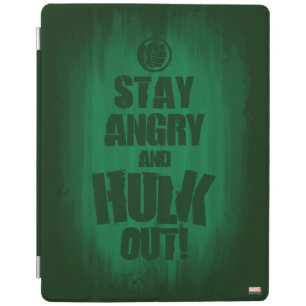 Stay Angry And Hulk Out iPad Smart Cover