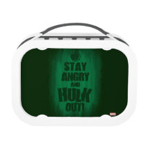 Stay Angry And Hulk Out Lunch Box