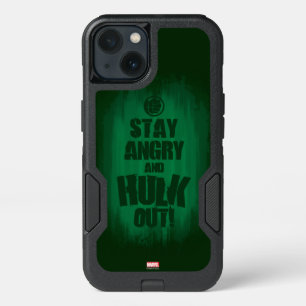 Stay Angry And Hulk Out iPhone 13 Case