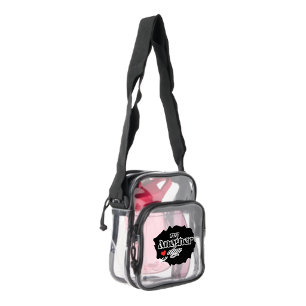 Stay another Day See-through bag-You matter Clear Crossbody Bag
