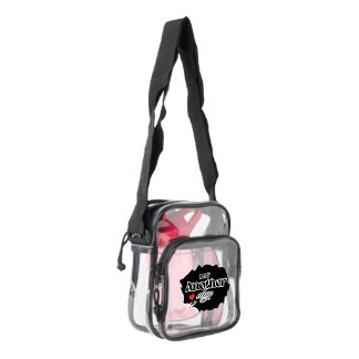 Stay another Day See-through bag-You matter Clear Crossbody Bag