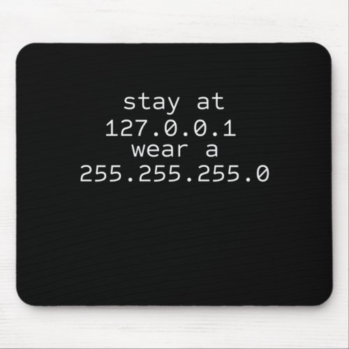 Stay at 127001 wear a 2552552550 mouse pad