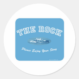 Stay at Alcatraz Classic Round Sticker