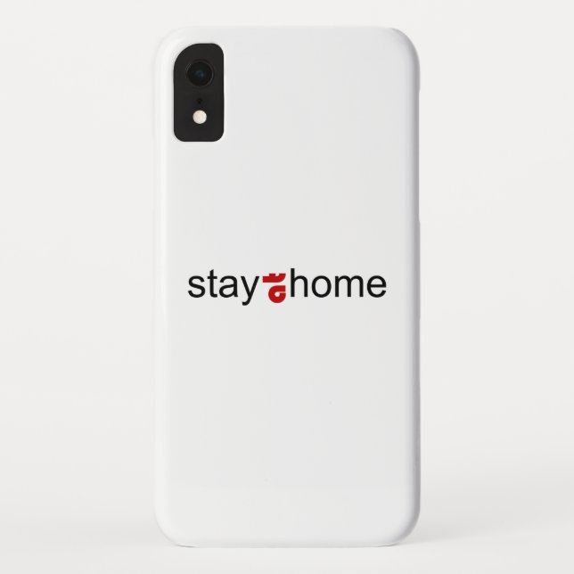 Stay at home Case-Mate iPhone case (Back)