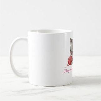 stay at home cat mom coffee mug