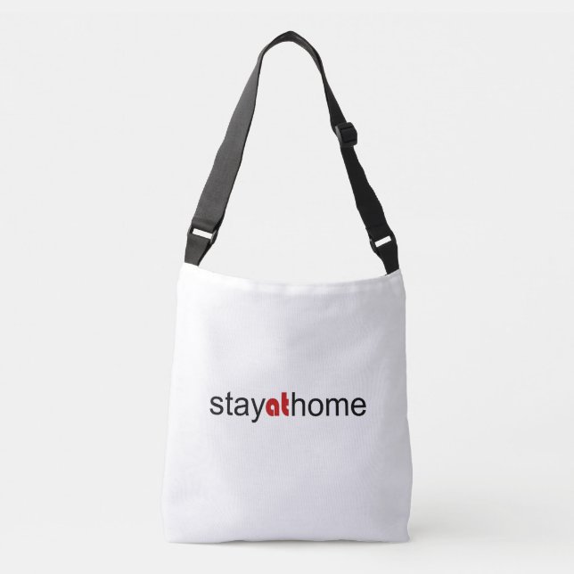 Stay at home crossbody bag (Front)