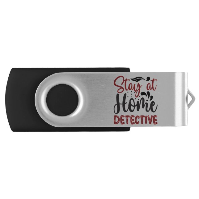 Stay at home detective flash drive (Front)