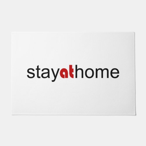 Stay at home doormat