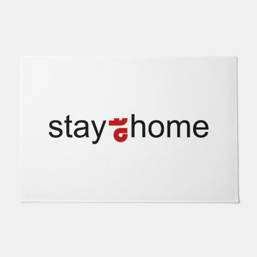 Stay at home doormat