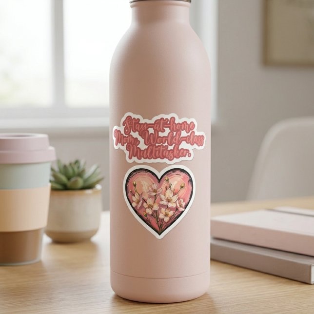 Stay At Home Mom World Class Multitasker Sticker (Creator Uploaded)