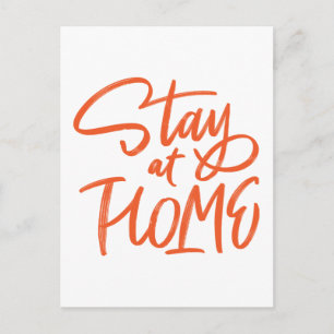 Stay at Home Postcard