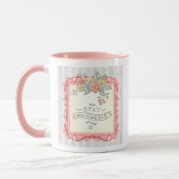 Stay Awesome Floral Mug