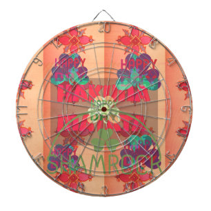 Stay Blessed Happy Saint Patrick's Day Hakuna Mata Dartboard