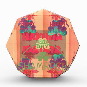 Stay Blessed Happy St Patrick's Day Hakuna Matata  Award