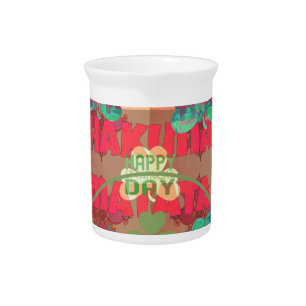 Stay Blessed Happy St Patrick's Day Hakuna Matata Drink Pitcher