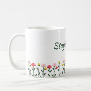 Stay Blooming Spring Floral Mug