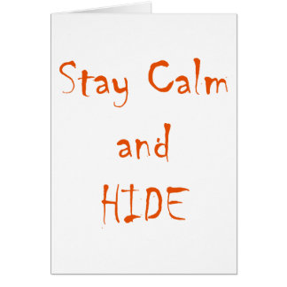 Stay Calm and Hide Cards