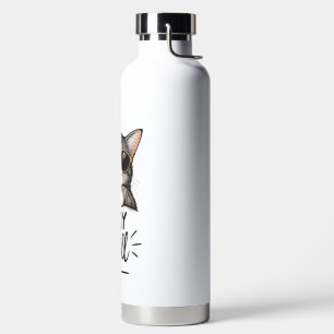 Stay Chill Cat Sunglasses – Cool Cat Lover Design Water Bottle