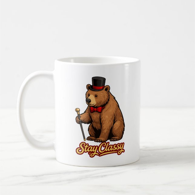 Stay Classy Coffee Mug (Left)
