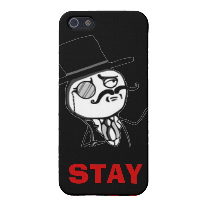 Stay Classy Internet Meme Rage Face Iphone Cases Cover For iPhone 5