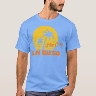 Stay Classy San Diego vintage sunset design T-Shirt