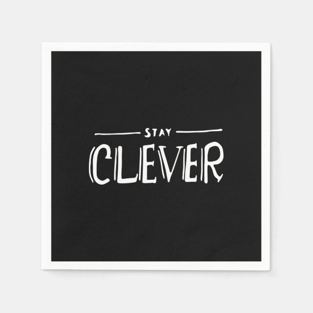stay clever napkins (Front)