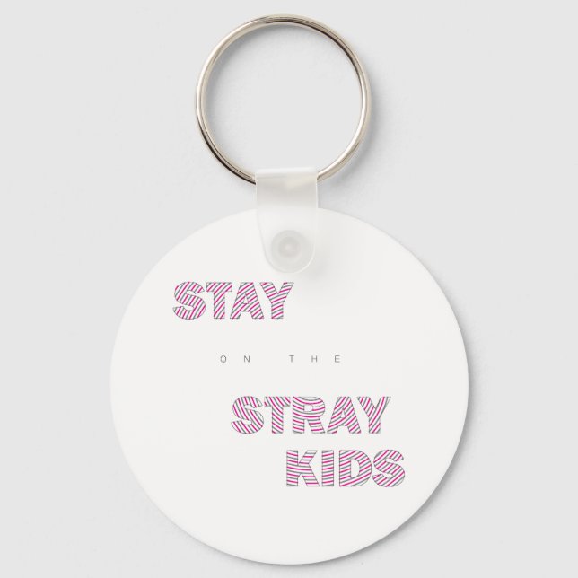 Stay Colorful Keychain (Front)