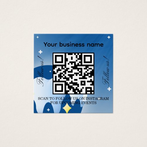 Stay Connected QR Code Sign