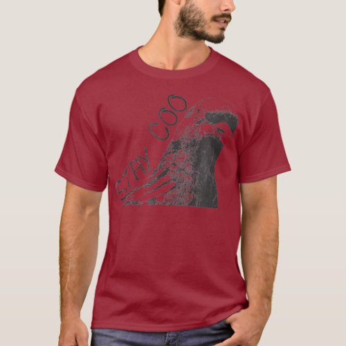 Stay Coo Cool Pigeon Dark T_Shirt