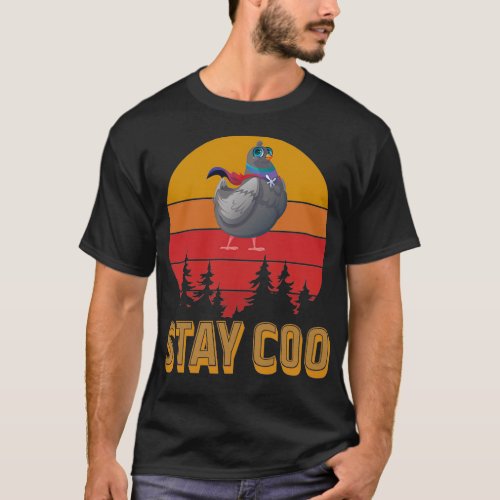 Stay Coo Vintage Pigeon 66 T_Shirt
