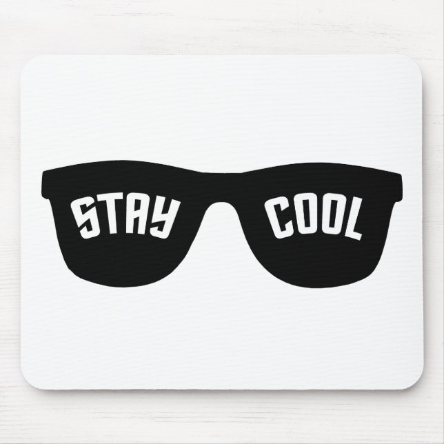 STAY COOL custom mousepad (Front)