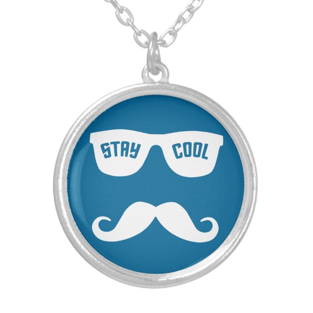 STAY COOL custom necklace (Front)