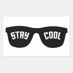 STAY COOL  custom stickers