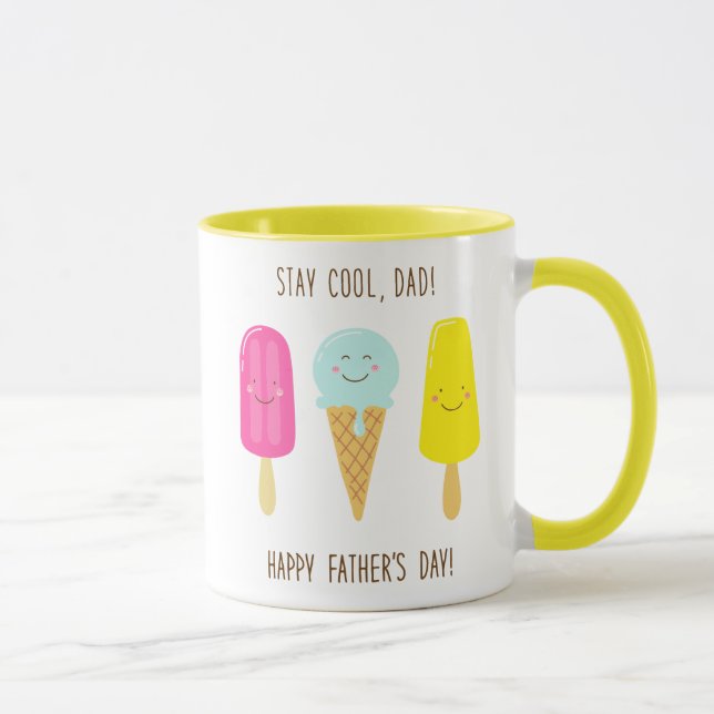 Stay Cool, Dad! Happy Father's Day! Mug (Right)