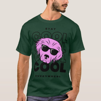 stay cool dog vintage retro T-Shirt