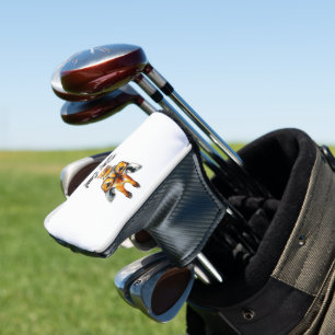 Stay Cool - Giraffe with Sunglasses Illustration Golf Head Cover