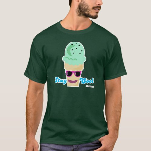 Stay Cool Ice Cream T_Shirt