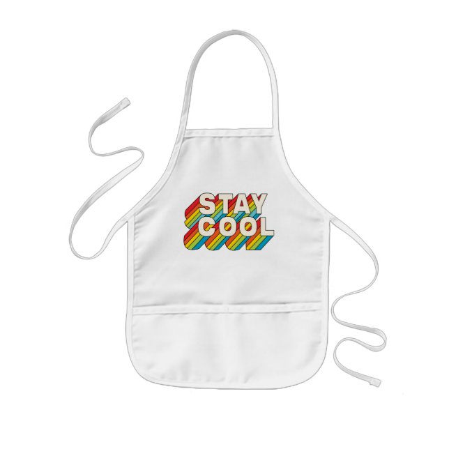 Stay Cool Kids' Apron (Front)