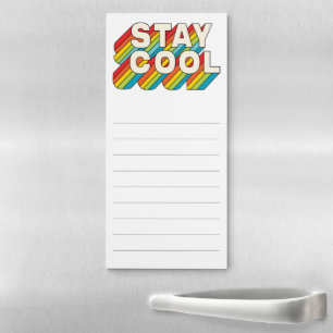 Stay Cool Magnetic Notepad