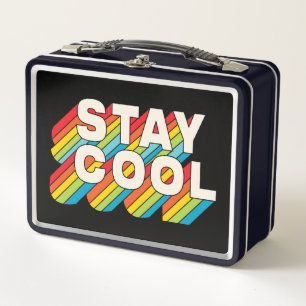 Stay Cool Metal Lunch Box
