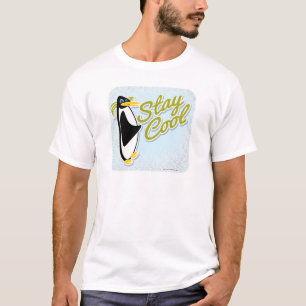 Stay Cool Penguin Pal Cute Bird Cartoon T-Shirt