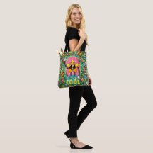 Stay Cool Pop Art Pattern Tote