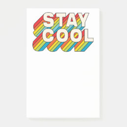 Stay Cool Post-it Notes
