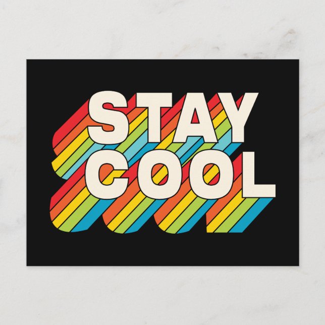 Stay Cool Postcard (Front)
