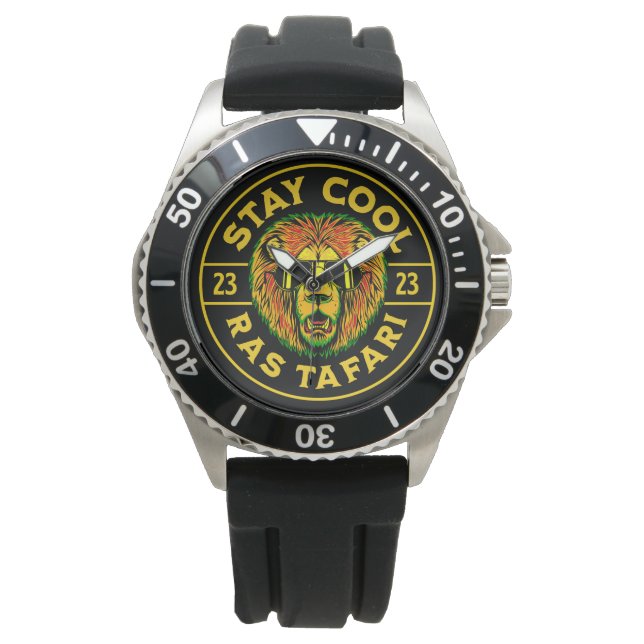 Stay Cool Rasta Watch (Front)