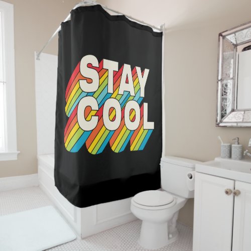 Stay Cool Shower Curtain